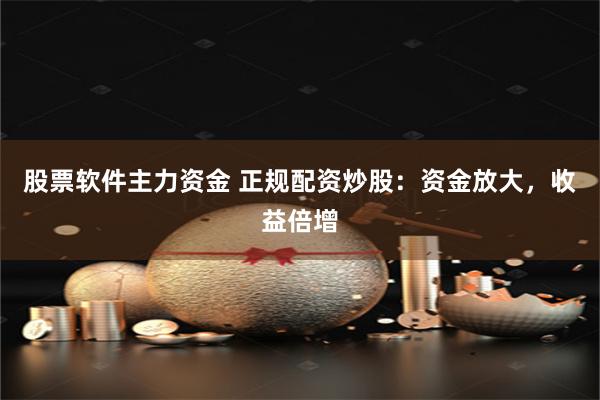 股票软件主力资金 正规配资炒股：资金放大，收益倍增